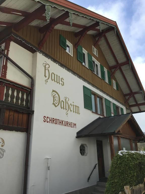 Haus Daheim Otel Oberstaufen Dış mekan fotoğraf